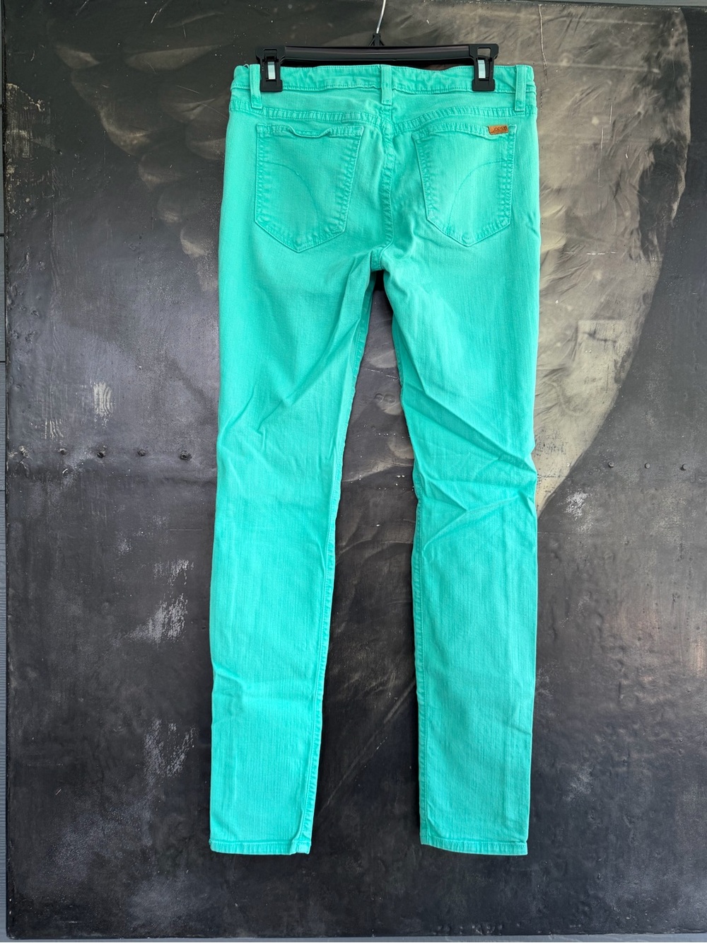 Joe’s Women's Slim Fit Teal Colored Jeans sz 30 - Picture 4 of 5
